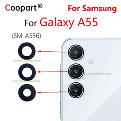 New Coopart Rear Back Camera Glass Lens For Samsung Galaxy A55 5G SM-A556 Replacement With Adhesive Sticker