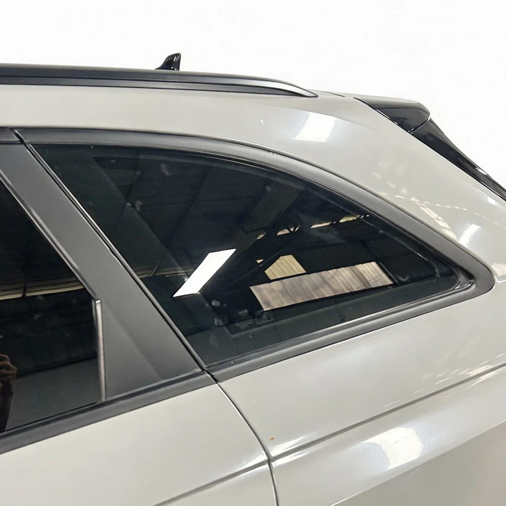 Glänzender/Matter Schwarzer Chrom-Aufkleber zur Entfernung für Audi A4 S4 RS4 Avant B9 2017-2025 Auto-Fenster-Außenzierleiste – Detail 9