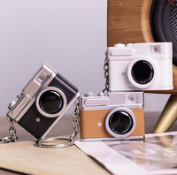 New Mini SLR Model Camera Keychain Car Key Ring LED Flashlight Colorful Key Chain Best Party Gift Jewelry Wholesale 17233