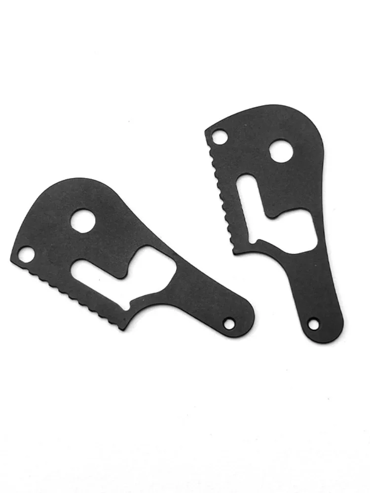 Aço inoxidável Junta Handle, forro Locking Piece para Benchmade Bugout 535, faca dobrável, 2pcs