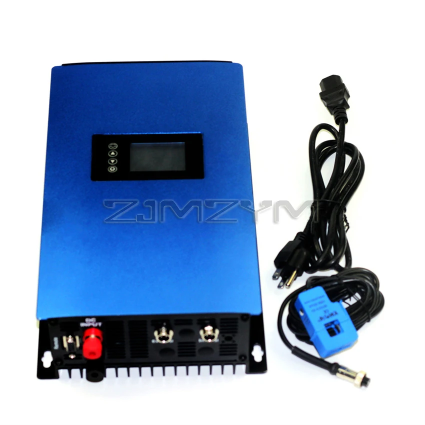 1000W Grid Tie inverter With internal limiter ,MPPT pure sine wave battery discharge mode DC 22-60V or 45-90V to 110V /220V AC