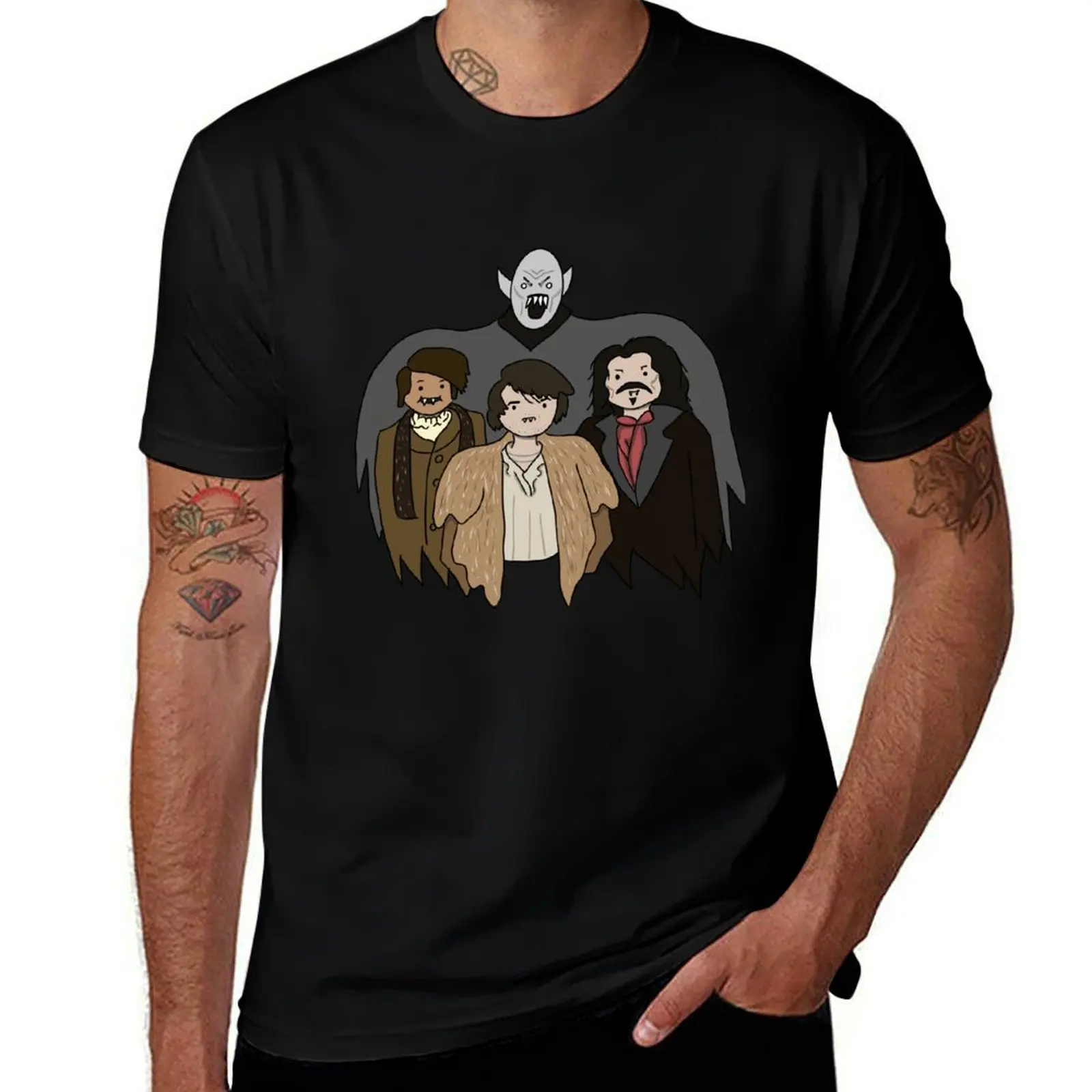 

What We Do in the Shadows T-Shirt t shirts for man pack cotton man graphic t shirt