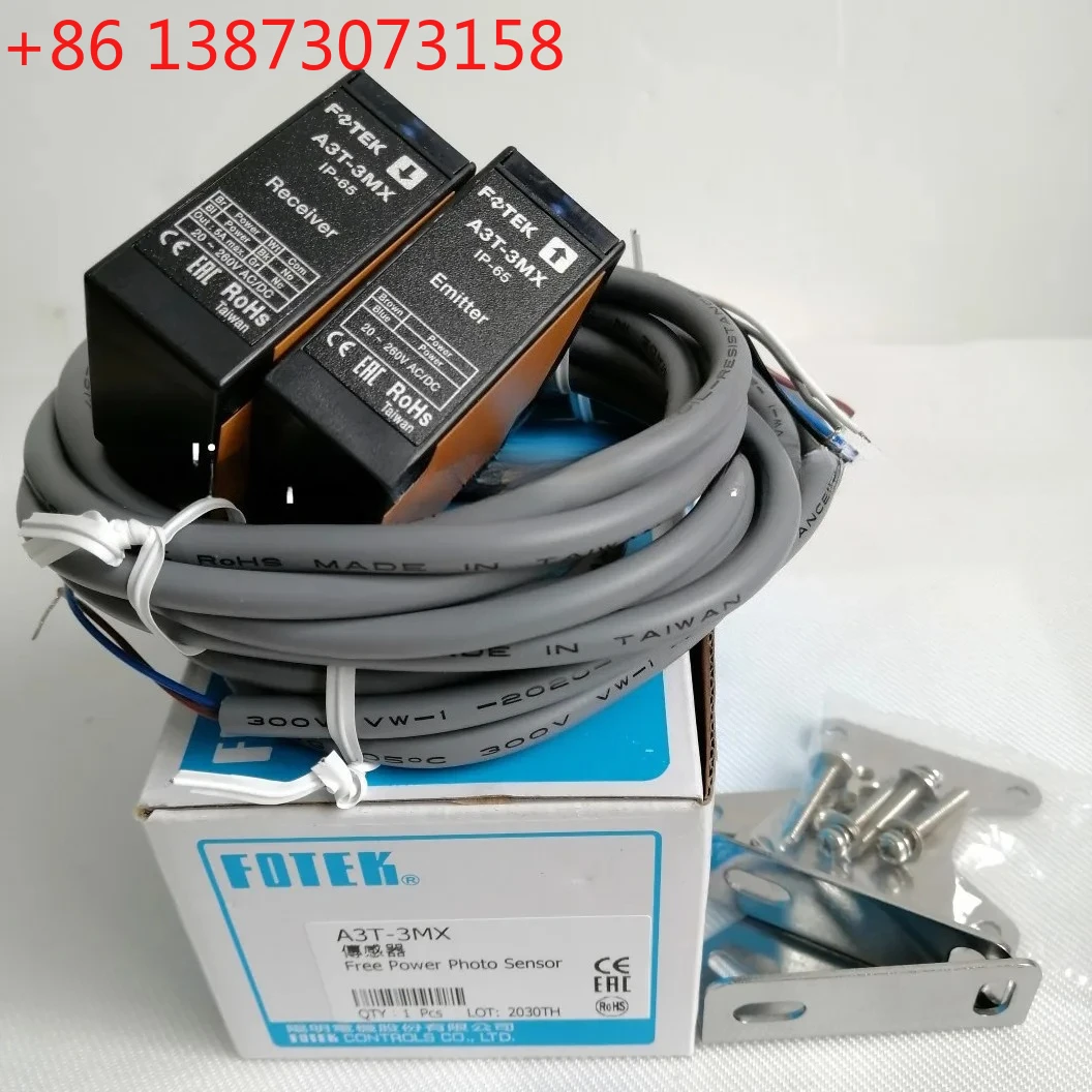

A3T-3MX A3T-10MX A3T-20MX FOTEK фотоэлектрический датчик переключателя новый и оригинальный сквозной луч БЕСПЛАТНЫЙ МОЩНЫЙ ДАТЧИК ФОТО