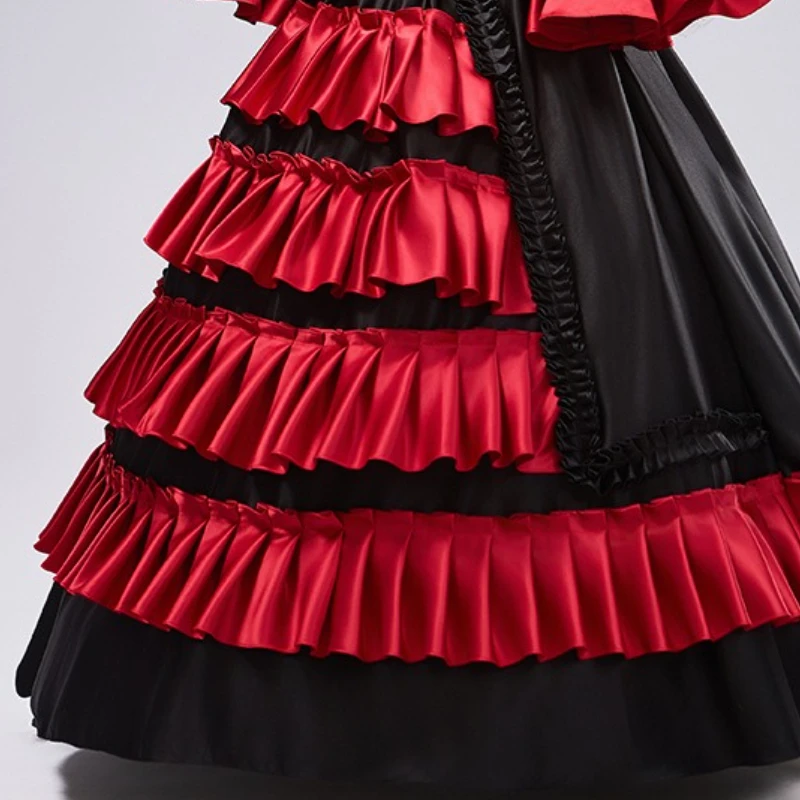 Estate Retro Corte Tea Party Fidanzate Partito Spettacolo teatrale Abito leggero di lusso Principessa Sukienki Wieczorowe Damskie Weselne