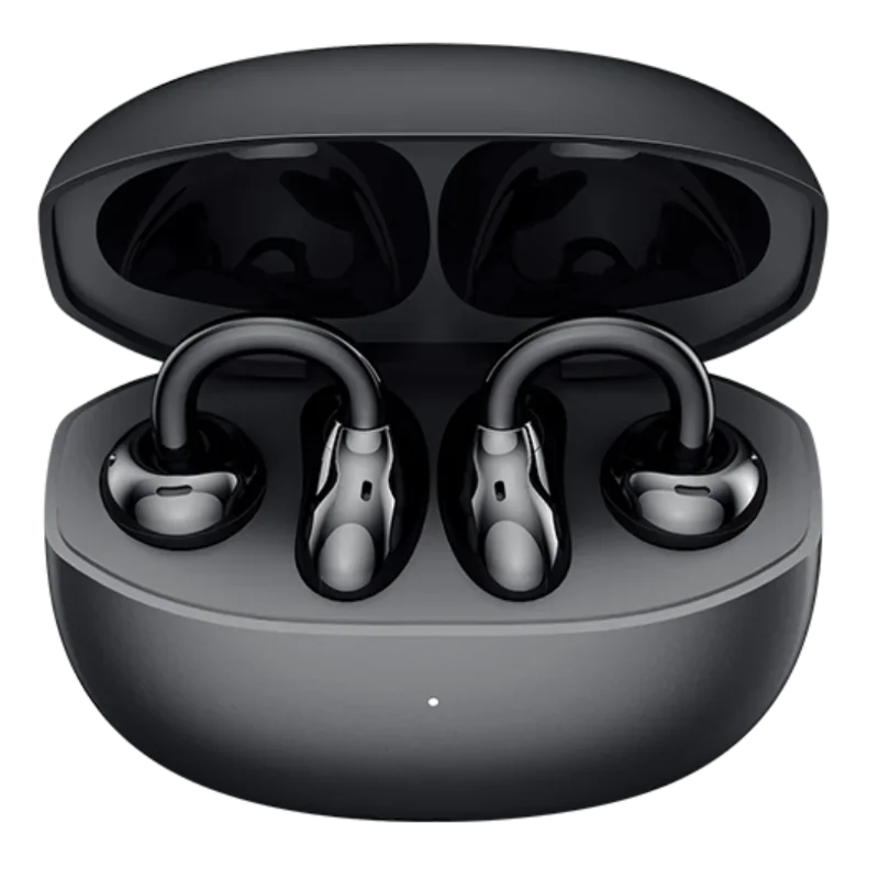 Original Honor LCHSE Ear Clip Earbuds 2, Dual Device Connection, Dual Mic AI ENC Noise Cancelling, Tap Control, Clear Calls