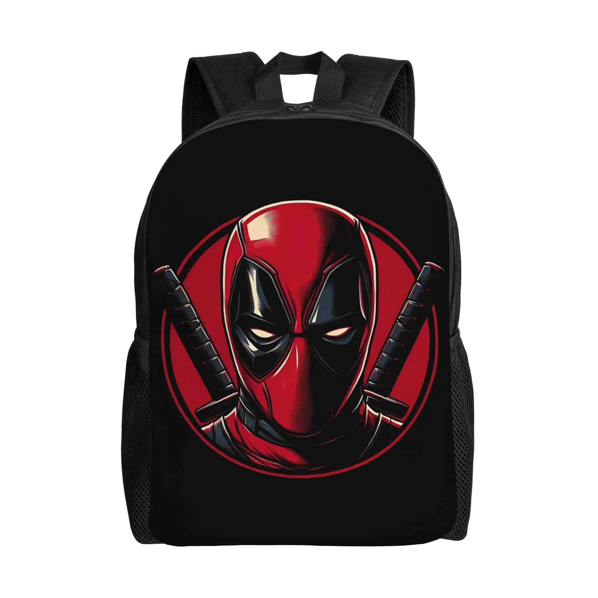 

1PC Backpack Deadpool Fashion Backpacks Daypack Snack Storage For Work Sturdy Shoulder Rucksack