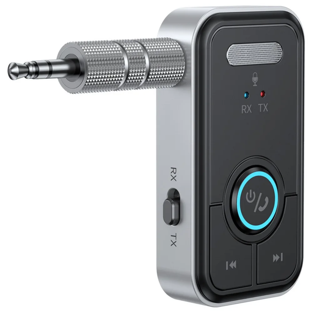

2 in 1 Bluetooth 5.3 Receiver Transmitter Mini Wireless Bluetooth Wireless Adapter 3.5mm AUX Bluetooth-compatible