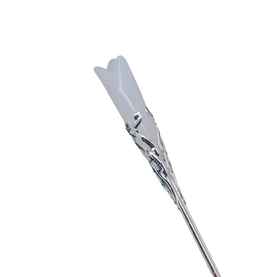 Exquisite New Chinese Style Magnolia Updo Hairpin - Elegant Hair Accessory