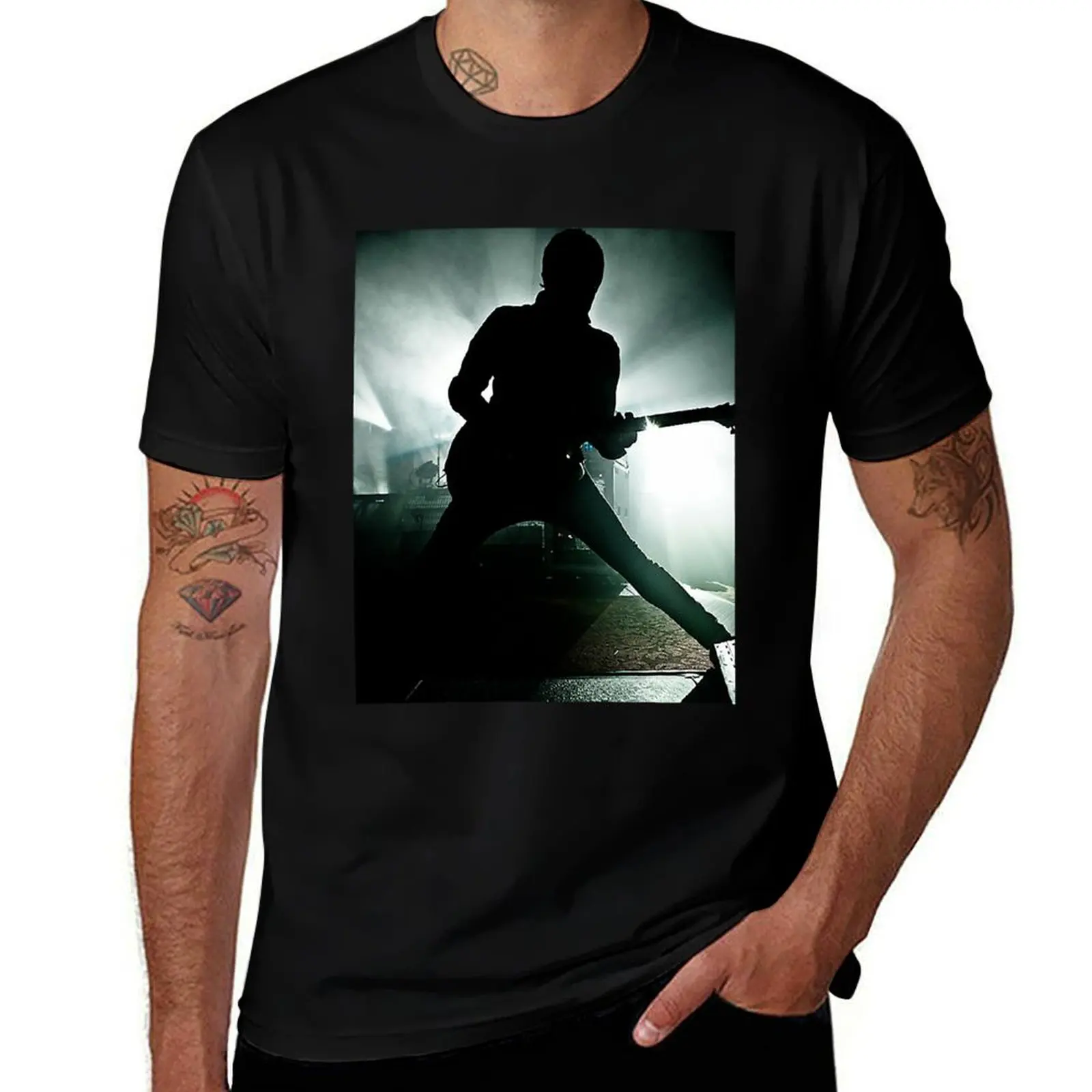

efect T-Shirt Aesthetic clothing vintage graphic tee boys whites t shirts for men pack