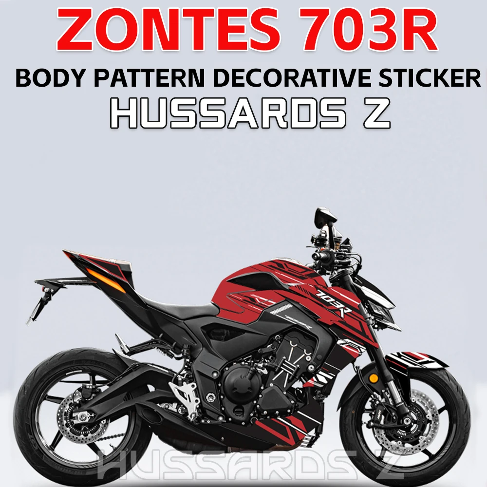 

For NEW ZONTES 703R 703 R 703 ZT 703R R703 Motorcycle Modification Pattern Printmaking Waterproof Sticker Body Decoration Sticke