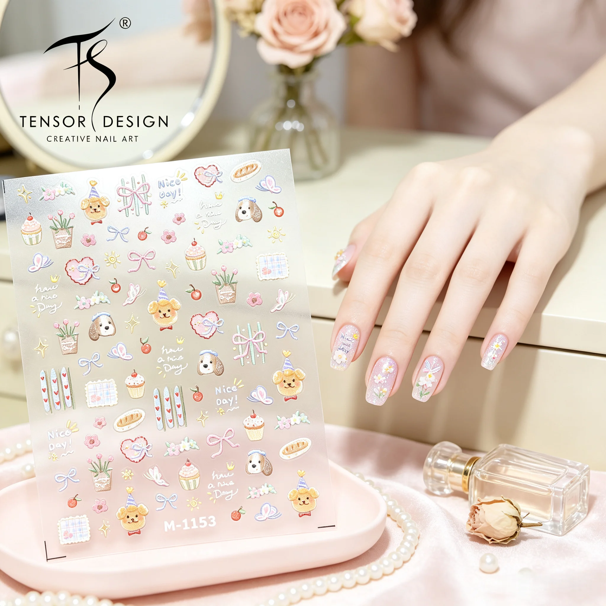 Autocollants pour ongles TENSO - Nail Art Elegan avis et prix