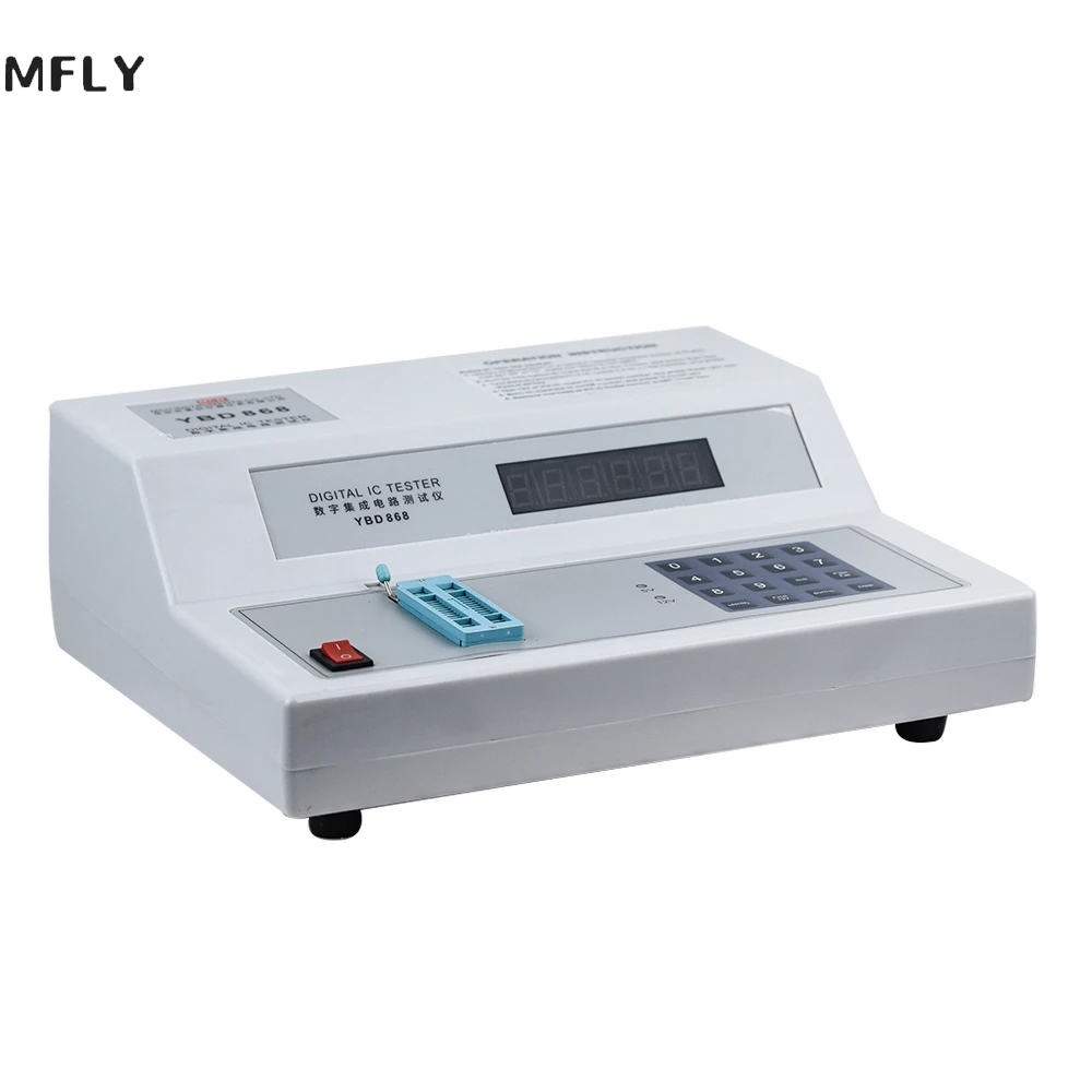 Digital IC Tester YBD868 Integrated Circuit Tester Off Line Measuring-testing Instrument Desktop IC Chip Component Checking