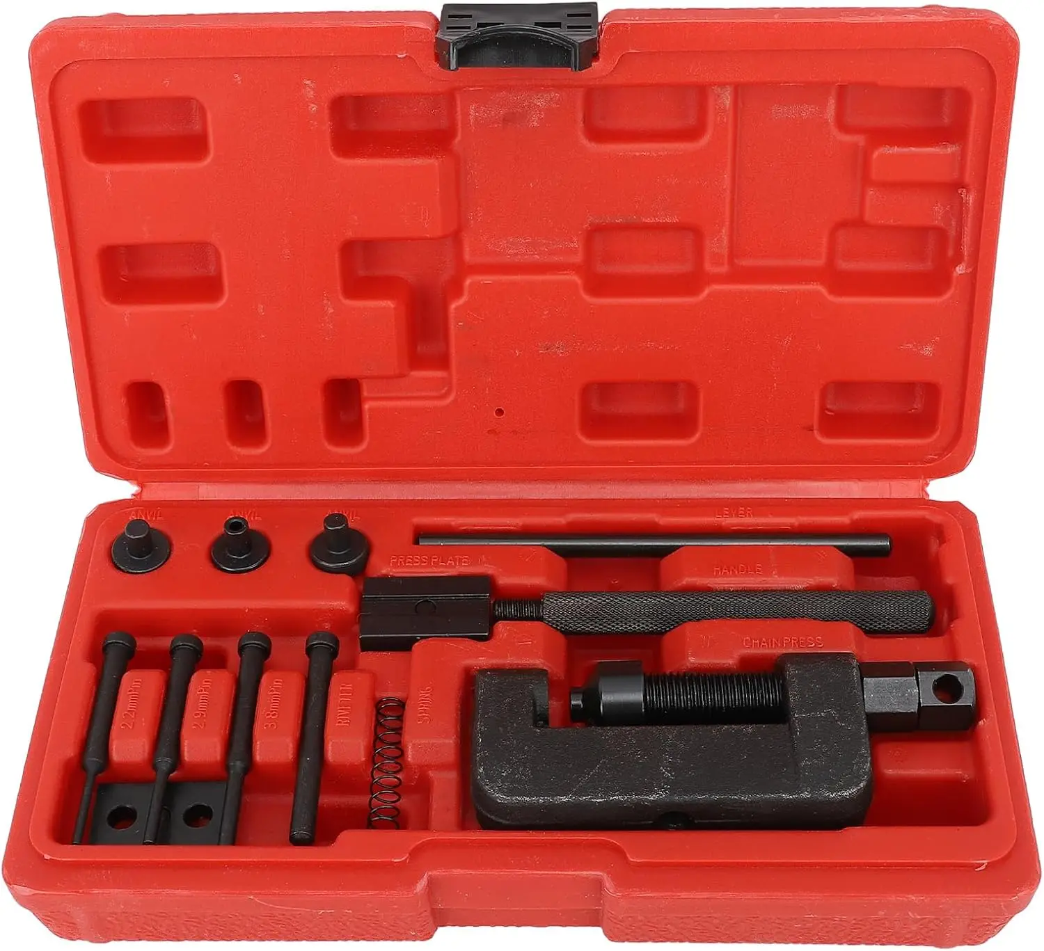 

Bike Chain Tool Carbon Steel Chain Breaker Remover Repair Tool for Motorcycle Bicycles