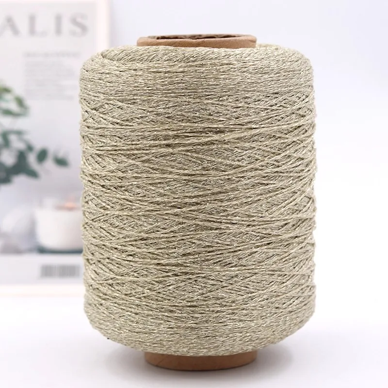 

500 г светло-золотая полая пряжа DIY ручная работа смешанная пряжа для ручного вязания крючком нить для вязания одежды рукоделие