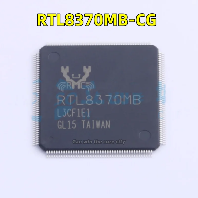 1-100 PCS/LOT New RTL8370MB-CG silk-screen printing RTL8370MB package: TQFP-176 Ethernet chip original