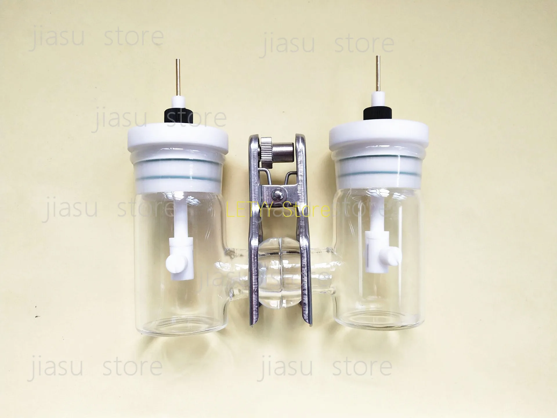 50ml H-type sealed electrolytic cell replaceable membrane electrolytic cell frosted mouth sealed electrolytic cell