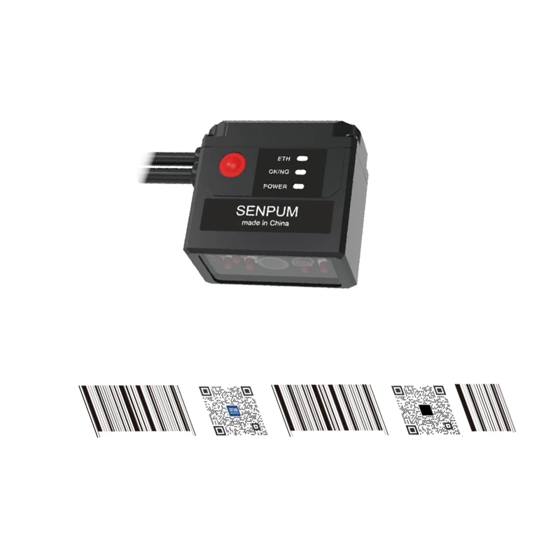 Embedded QR Code Reader 1D 2D Datamatrix Industrial Fixed Mount Barcode Scanner Module for Conveyor