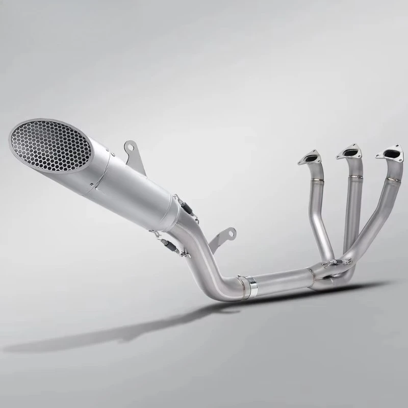 New for Speed Triple 1200 RS Stainless Steel Motorcycle Exhaust System Full Section Modification Front Pipe for