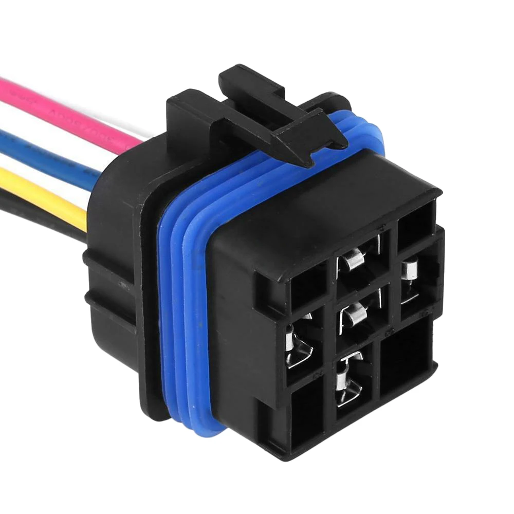 ABQB-Waterproof Integrated Automobile Relay Dc/12V 40A Auto Relay & Socket 5 Pin