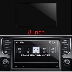 Car GPS Navigation Tempered Glass Screen Protector Steel Portective Film For Volkswagen Tiguan mk2 2016 2017 2018 Accessories