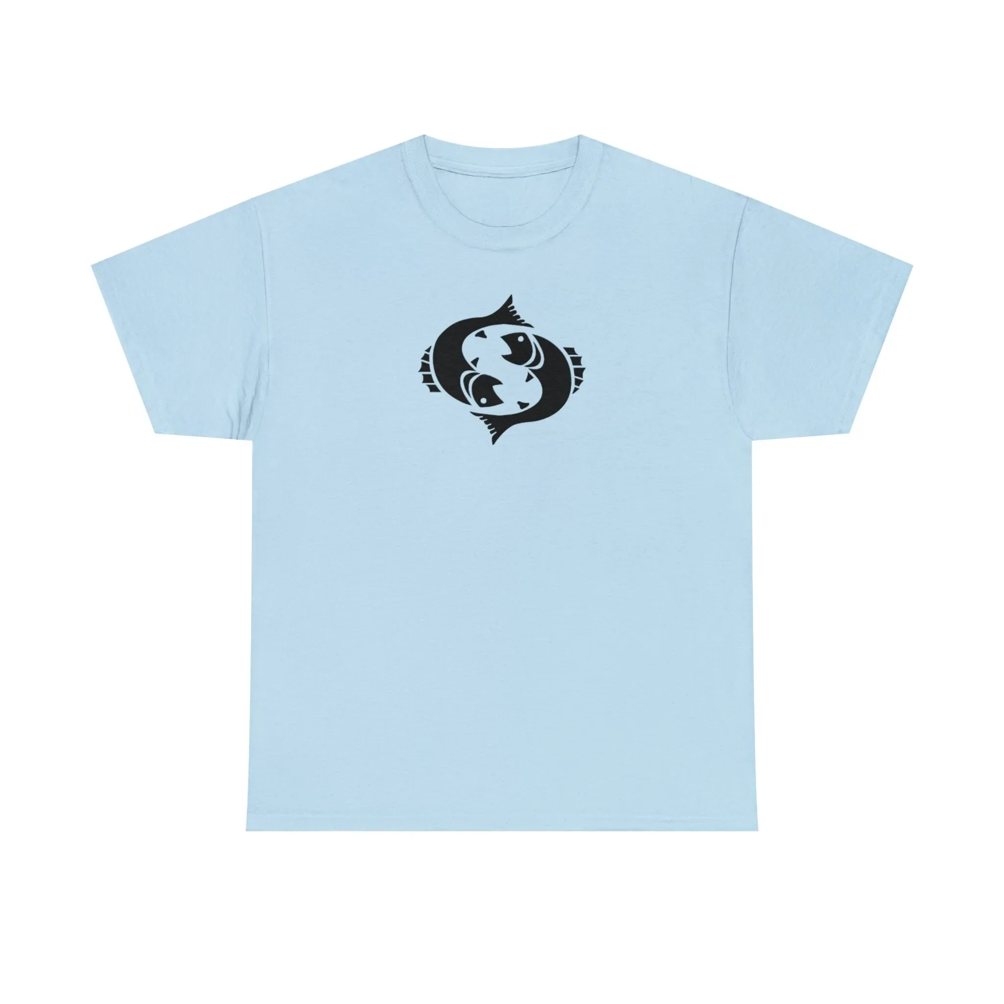 Pisces Zodiac Unisex Heavy Cotton Tee T-shirt