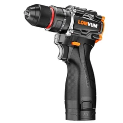 LOMVUM-Brushless Cordless Electric Drill, Power Tools, Knockable Drill Driver, 80N.m, 16.8V Screwdriver, Li-ion Battery