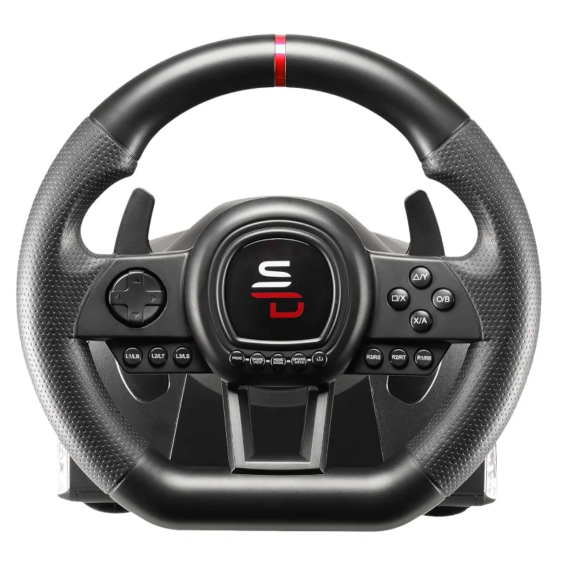 

SUBSONIC Superdrive - GS650-X steering wheel with manual shifter, 3 pedals, and paddle shifters for Xbox Serie X/S, PS4