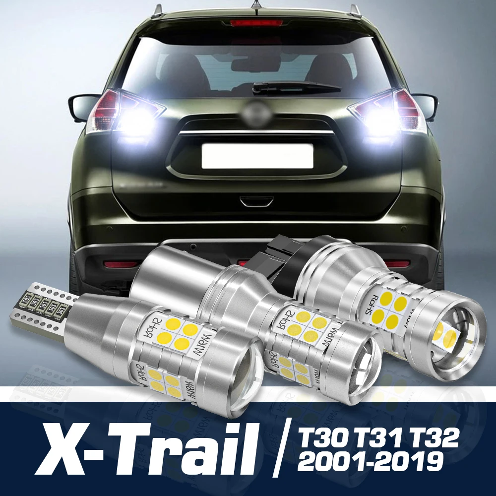 

2pcs LED Reverse Light Backup Bulb Canbus Accessories For Nissan X-Trail X Trail T30 T31 T32 2001-2019 2013 2014 2015 2016 2017