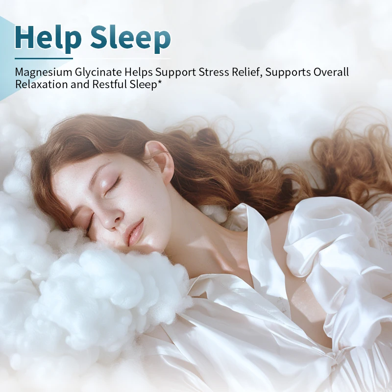 Magnesium Blend Capsules 3In1 Powerful Formula High Potency Absorption Digestion Sleep Muscle&Bone Health Magnesium Glycinate