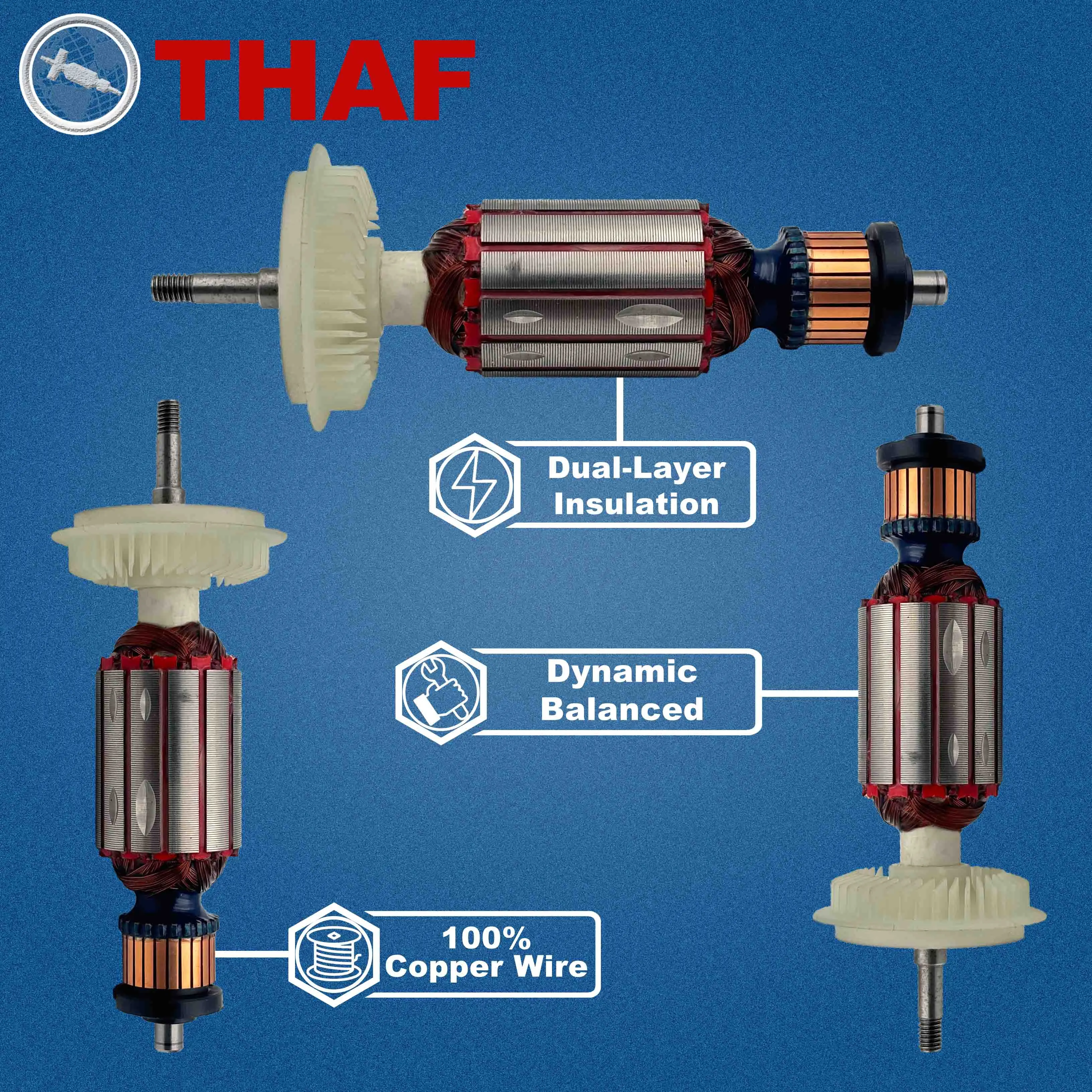 AC 220V 240V GWS6-100 GWS6-115 GWS6-125 Armature Rotor Stator Field For BOSCH Angle Grinder Spare Parts GWS 6-100 GWS 6-125