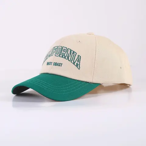 Unisex Letter Embroidery Wash Baseball Caps Spring and Autumn Outdoor Adjustable Casual Hats Sunscreen Kids Hat