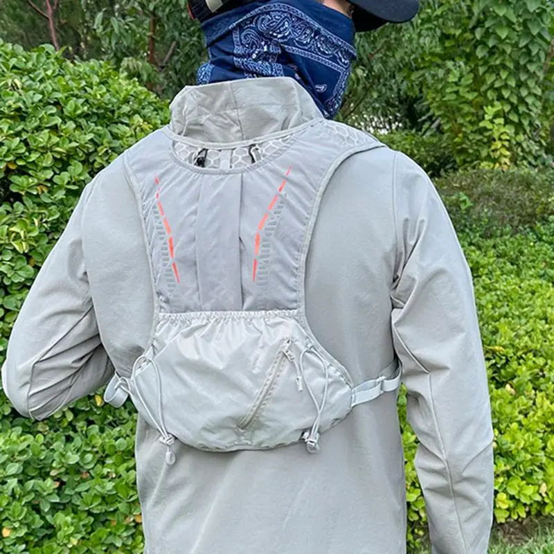 

Рюкзак для бега, уличный светоотражающий рюкзак, водонепроницаемый рюкзак для гидратации большой емкости для бега, кемпинга, езды на велосипеде