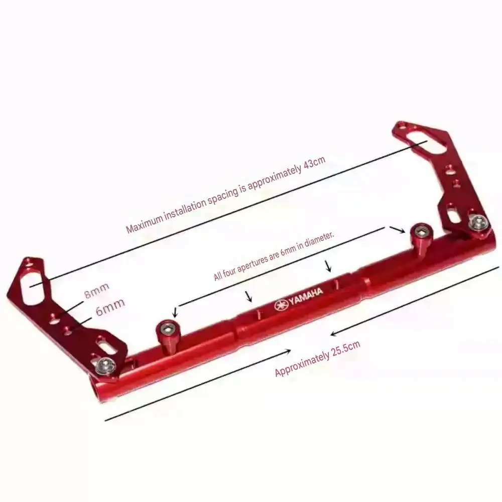 Suitable for ZONTES 150X CNC multi-functional extended stabilizer bar, mobile phone navigation holder, and horizontal bar