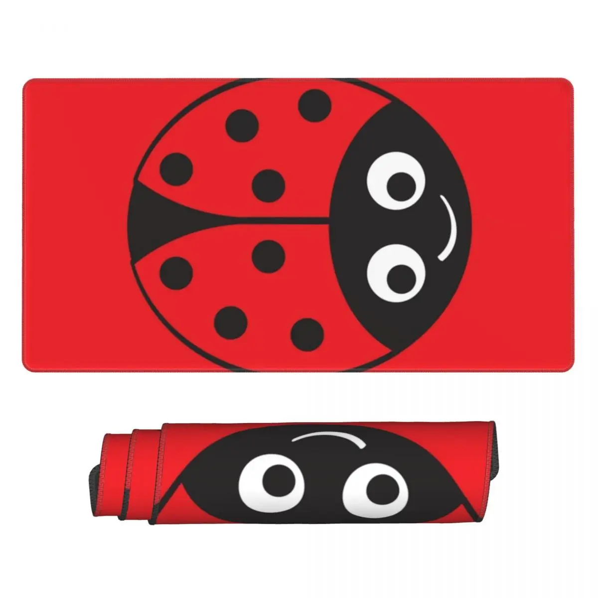 

Large Mouse Pad Ladybug Girl Gamer PC Laptop Mats Keyboard Carpet Computer Gaming Office Accessories Desk Mat