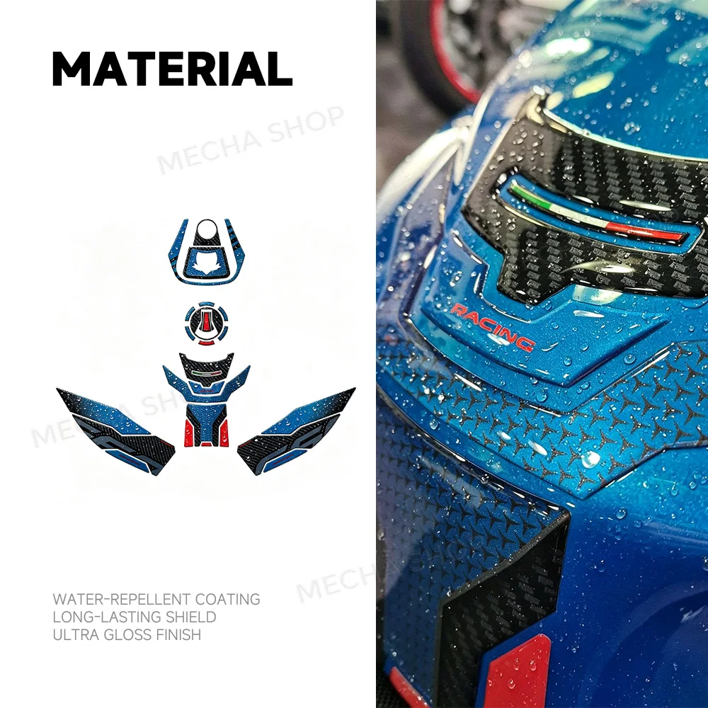 For RS 660 2025-2026 3D Epoxy Resin Sticker Protection Kit Motorcycle Accessories 6