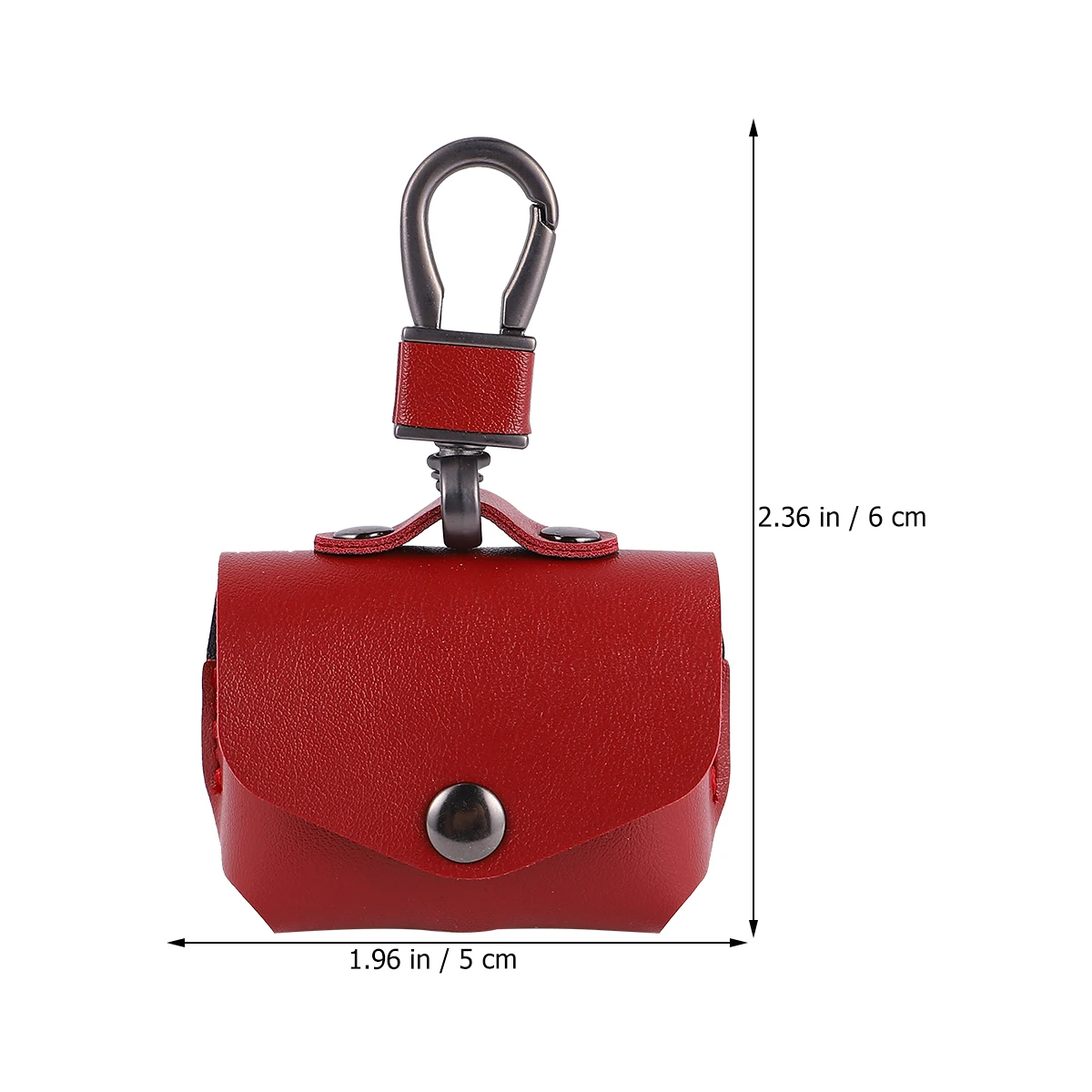 

Wireless Earphone Protective Case Bag Closure Compatible for Pro 3 Fundas Charging Hole Cover Portable Keychain