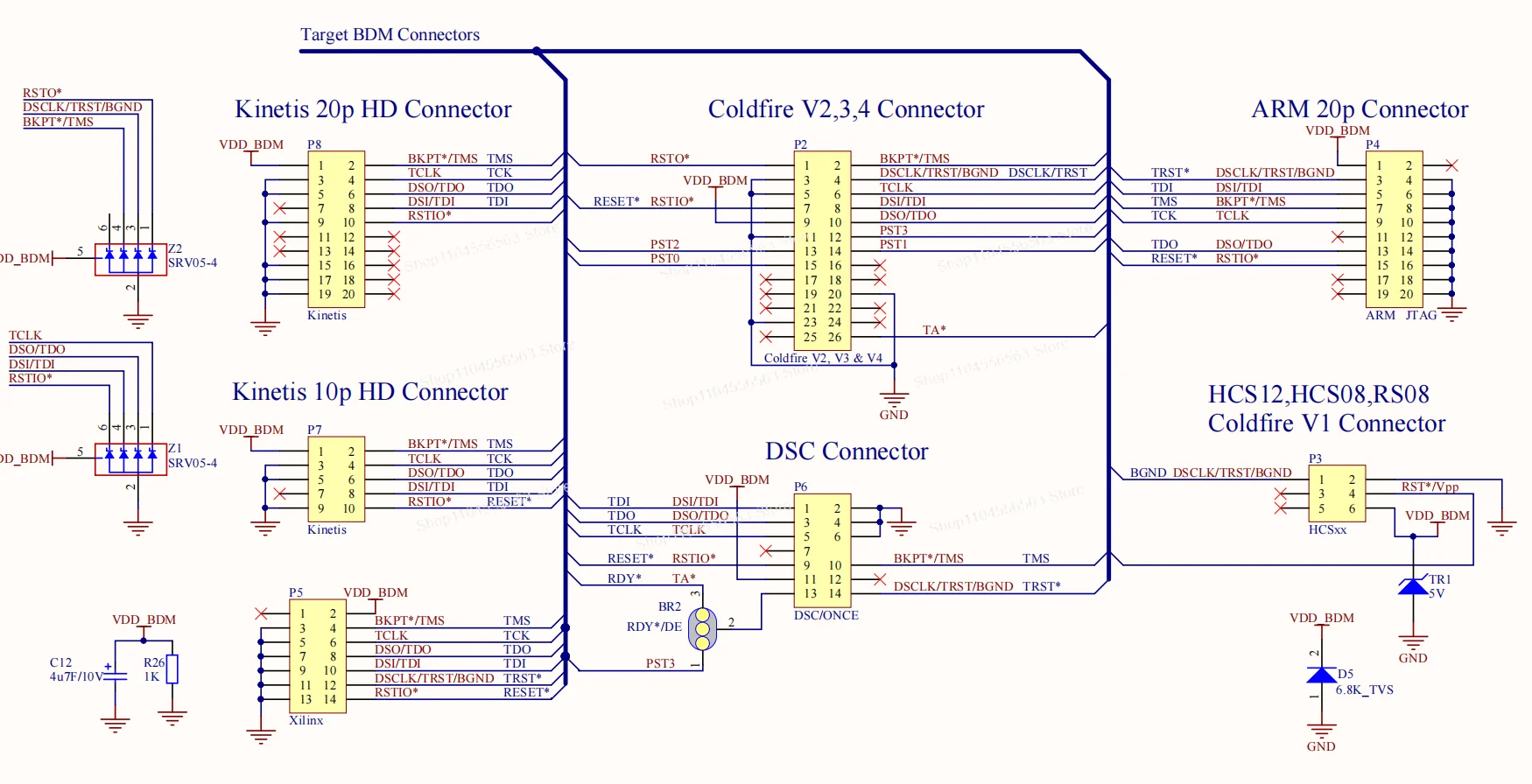 USBDM-CF (USBDM/CF/DSC/ARM) - JM60 full function model