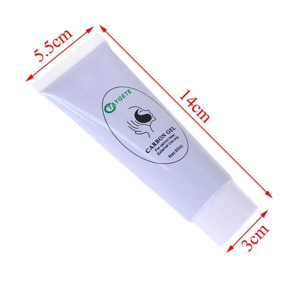 Crema facial hidratante para limpieza profunda, Gel de carbono para rejuvenecimiento de la piel con láser, blanqueamiento de la piel, masaje de la