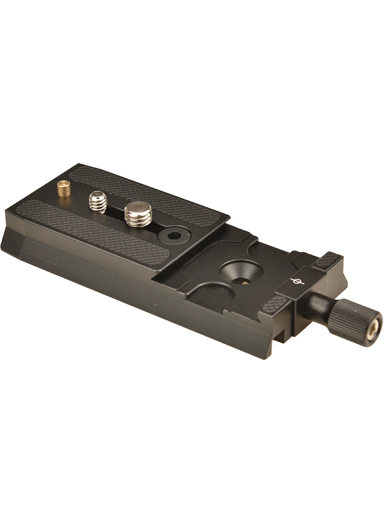 Vlogmagic Manfrotto-Type QUICK RELEASE PLATE พร้อมด้วย ARCA-Type CLAMP