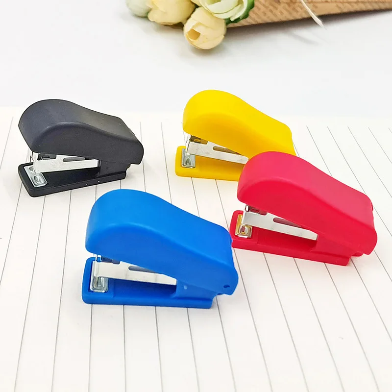 Mini Stapler Mini Stapler Set Mini Stapler 10 Needle High Beauty Portable Durable Student Edition