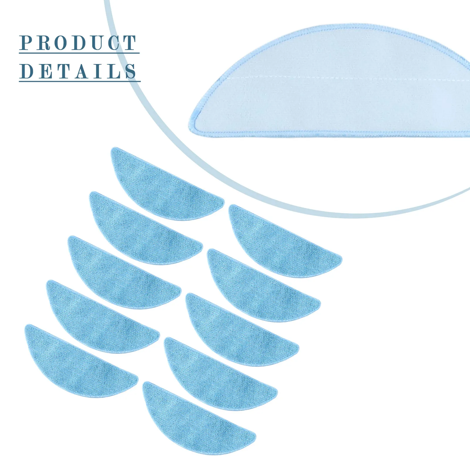 Enhanced Cleaning Experience with Highly Absorbent and Reusable Spare Parts for Tesvor M2 Robot Vacuum Cleaner