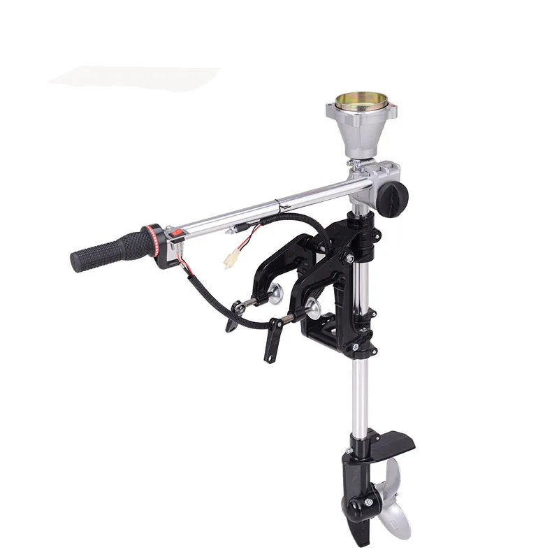 Outboard Propulsion Lawn Mower Modified Bracket Four-stroke Rubber  Fishing Boat Kayak Hanging Machine
