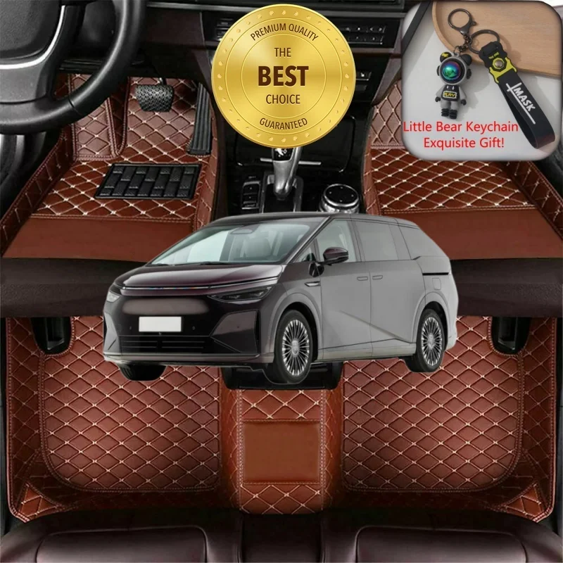 

Customized Fit for XPeng X9 Car Floor Mats Car Accessories Tailored Waterproof Auto Carpet Liner Mats Rugs Left/Right-hand Drive