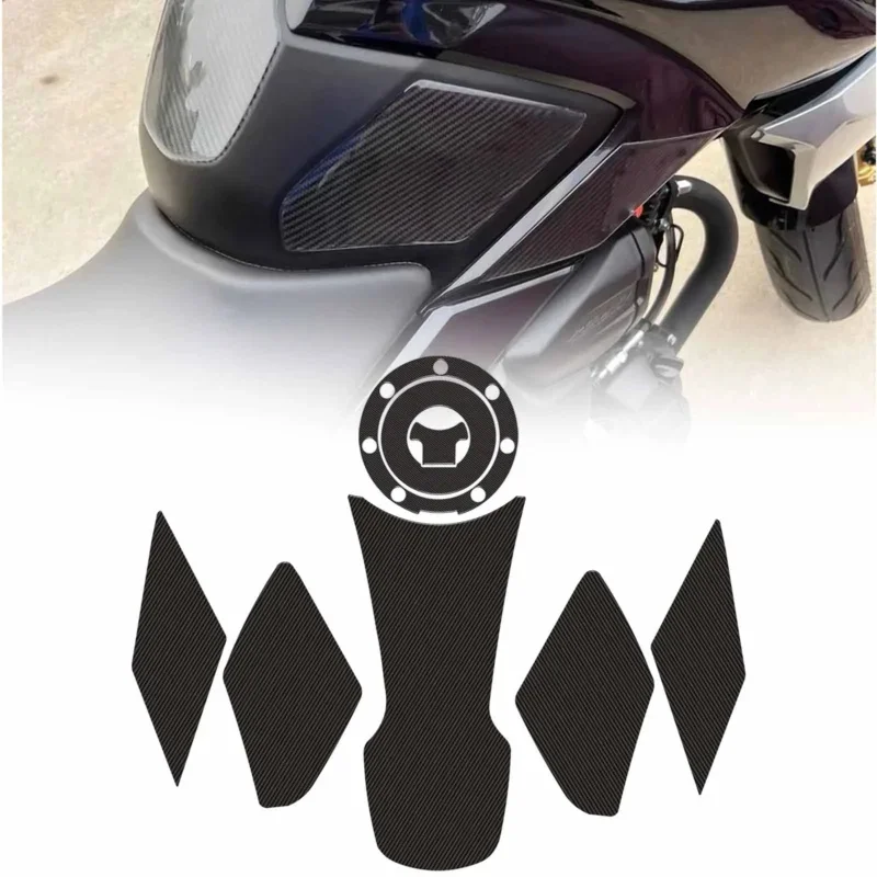 Motorcycle side decal gas knee grip protector anti slip sticker tank traction pad for Honda cb190r cb190r CB 190r