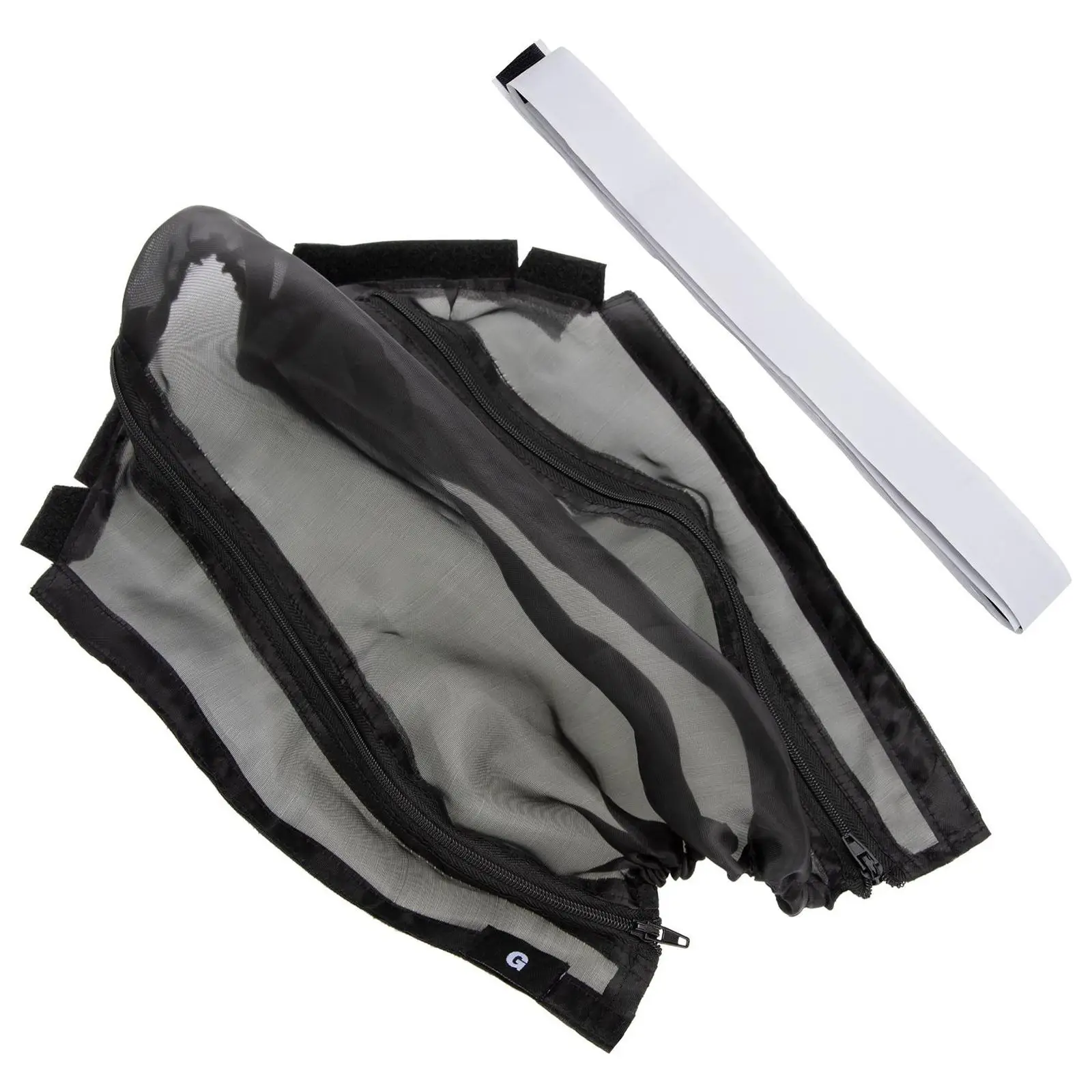 Nylon RC Car Chassis Dirt Guard Cover with Zippers Dust Net for Arrma Kraton 1:8