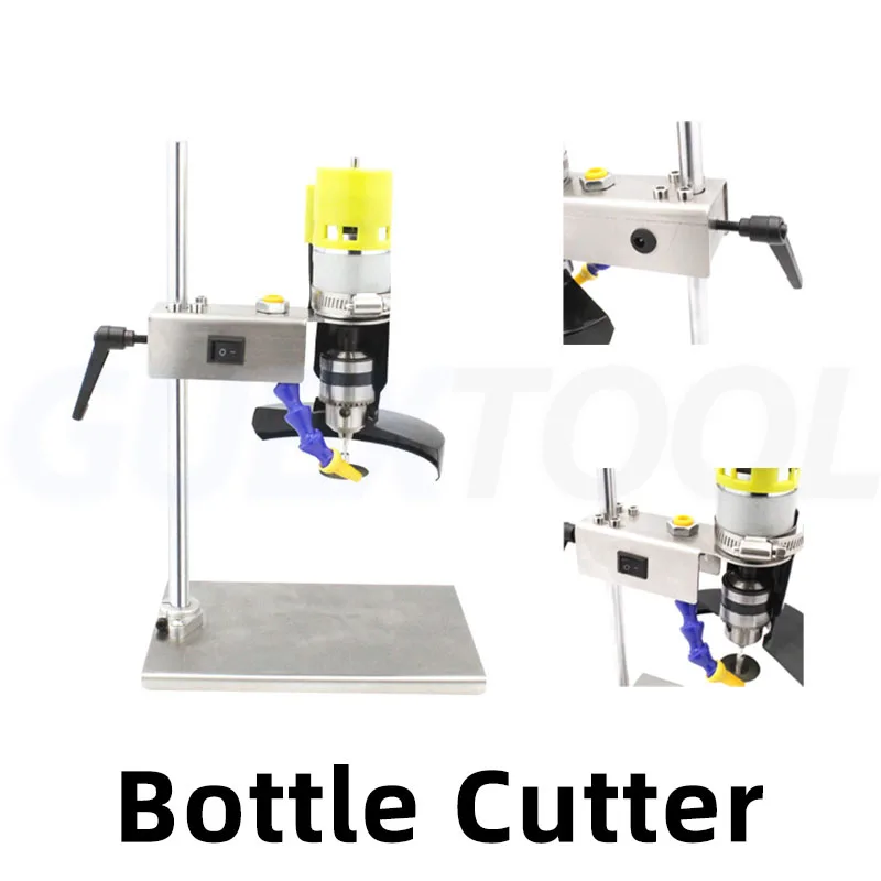 

Glass Bottle Cutting Machine Ceramic Bottle Cutting Tool Electric Bottle Cutting Machine Flower Pot Grinding Drilling Machine