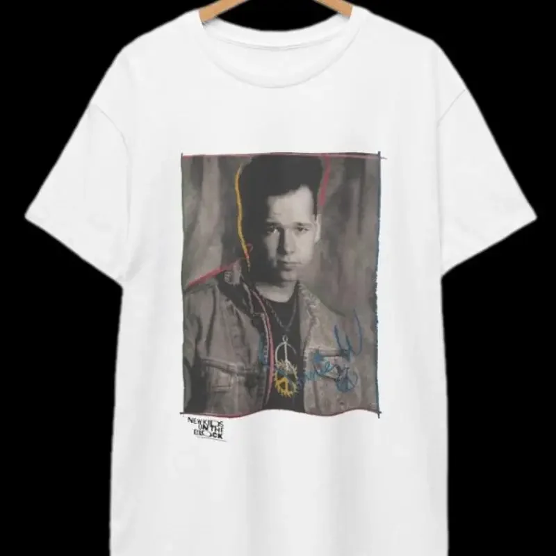 C023 Nueva camiseta vintage de Donnie Wahlberg de Kids On The Block