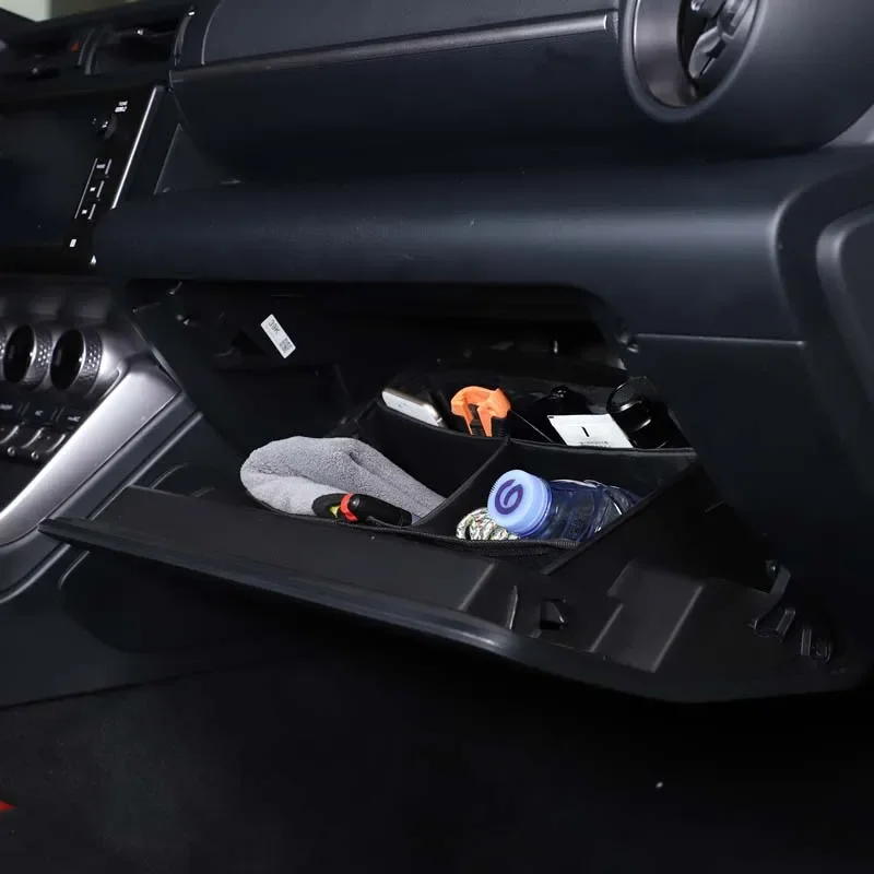 Co-Driver Storage Box Divider Storage Bag For Subaru BRZ 2022-2025 Glove Box Stowing Tidying Interior Car Accessories