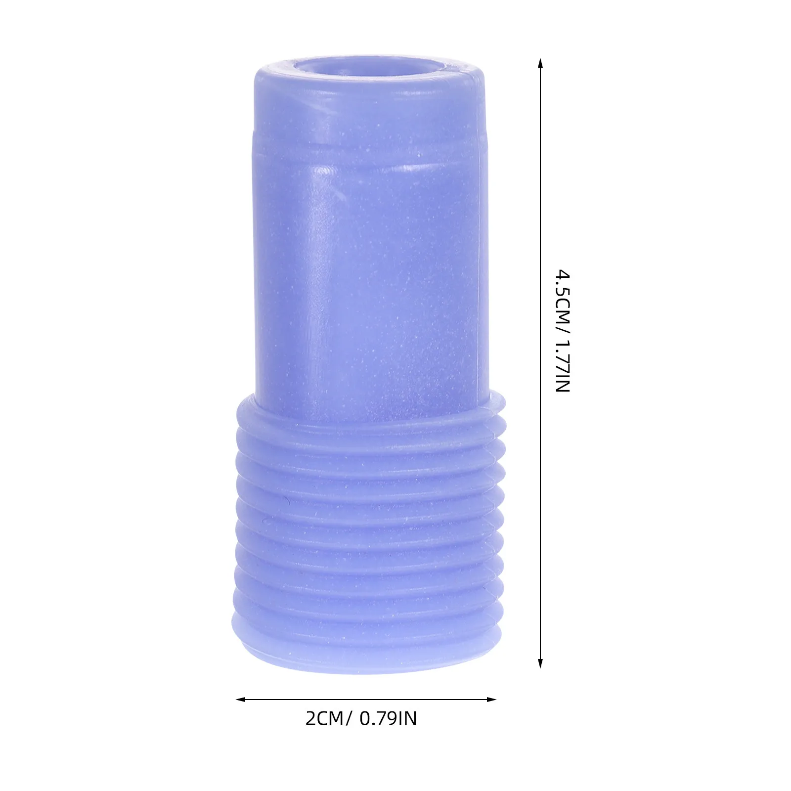 2Pcs 22Mm French Style Threaded Connector for Straight Rods Telescopic Poles Mop Broom Brush Extension Pole Adapter Tip