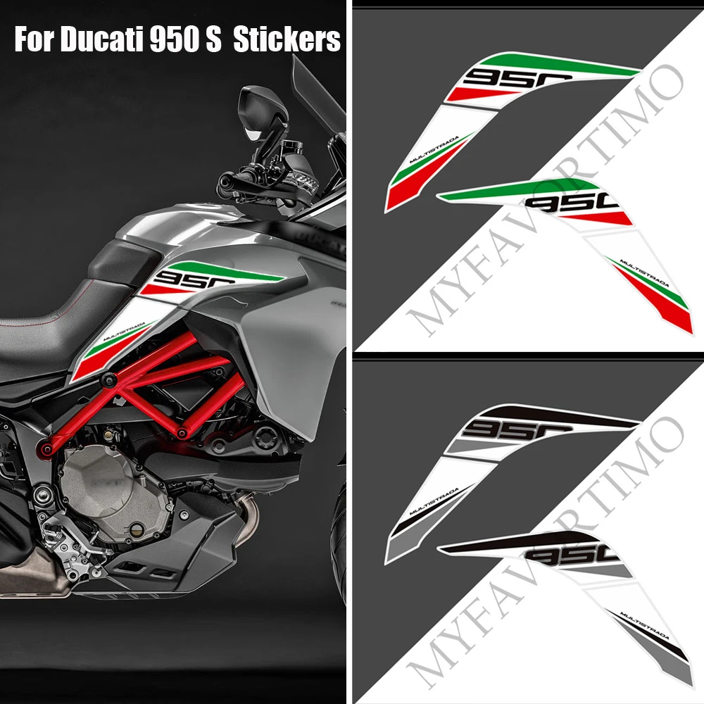 

Stickers Decals Tank Pad Grips Motorcycle Fairing Fender Protector Gas Fuel Oil Kit Knee For Ducati MULTISTRADA 950 S 950S